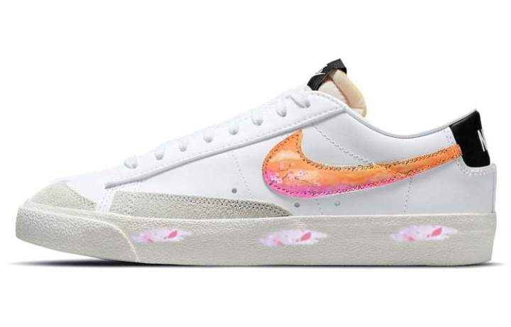 Nike Nike Blazer Skateboard Shoes Women's Low Top Black/White