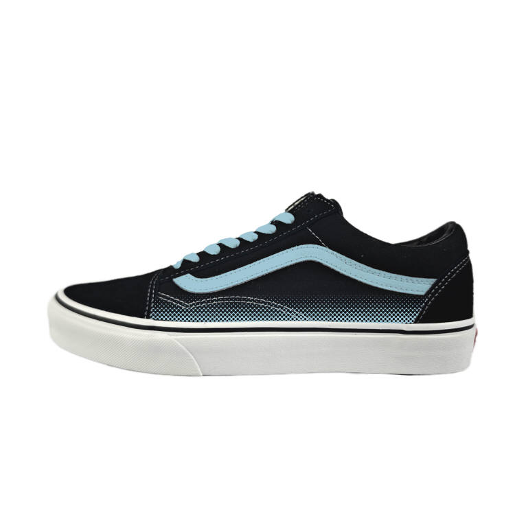 Vans Vans Old Skool Low top Skateboard Shoes Unisex Black Blue