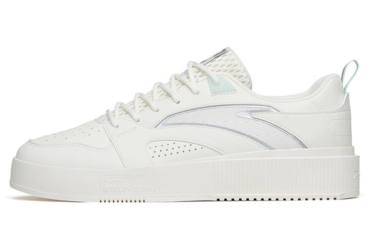 Anta Life Collection Low top Skateboard Shoes Men's White Blue