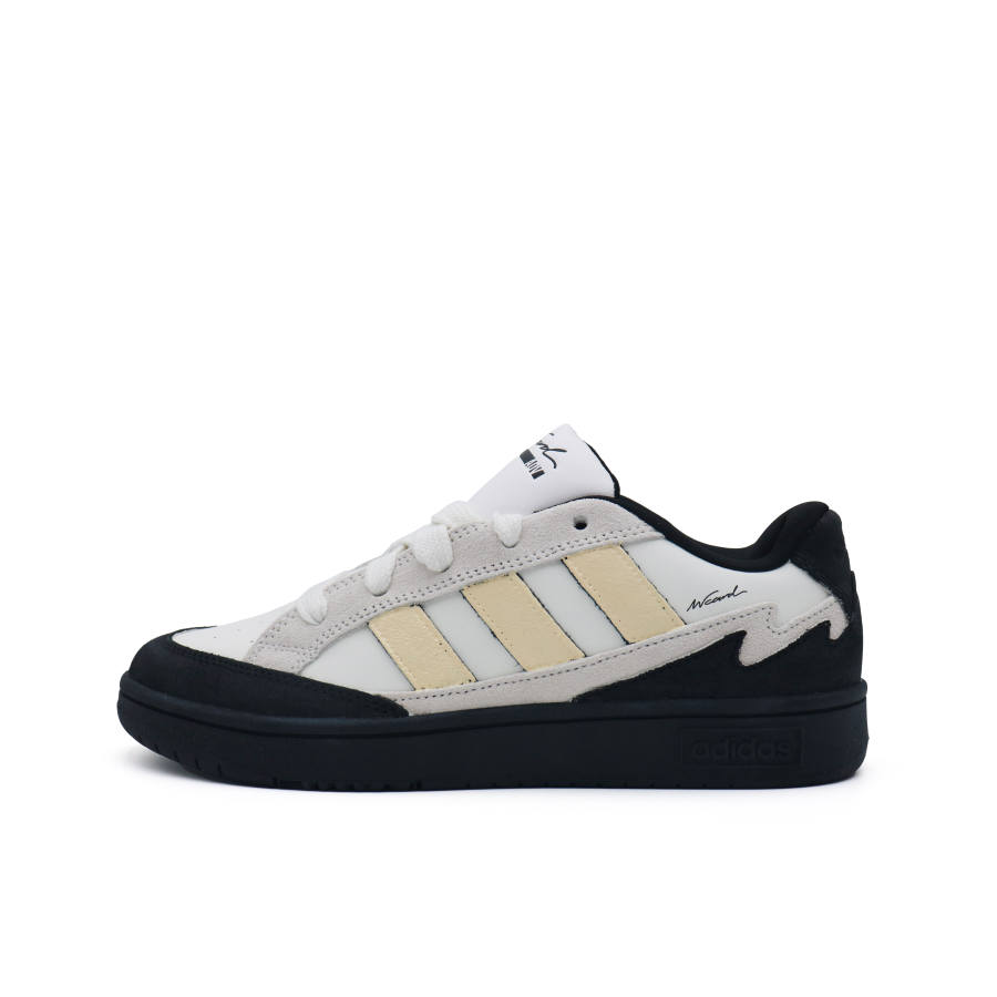 Adidas Adidas WCARD ADV Abrasion Resistant Low top Skateboard Shoes Unisex White Gray Black