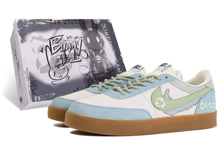 Nike J.Crew x Nike Killshot Suede, Leather Slip Resistant Lightweight Non slip Lightweight Low top Skateboard Shoes Unisex