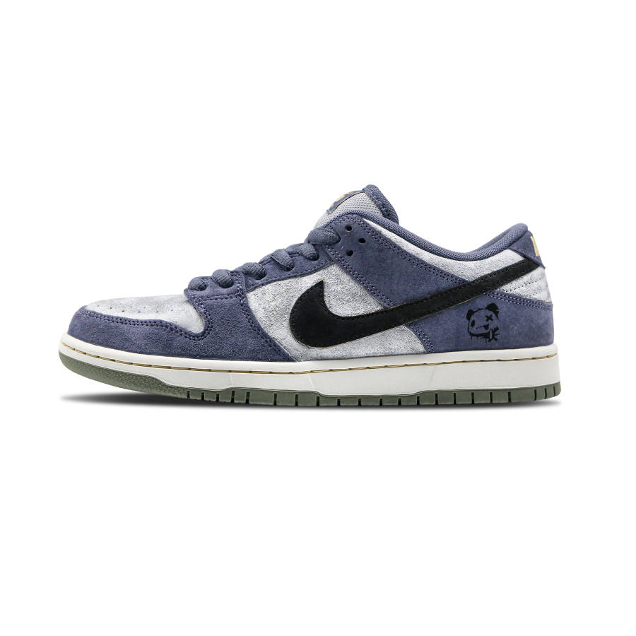 Nike Nike Dunk SB Mist Whisper Struggle Panda 2.0 Abrasion Resistant Low top Skateboard Shoes Unisex Mist Gray Blue