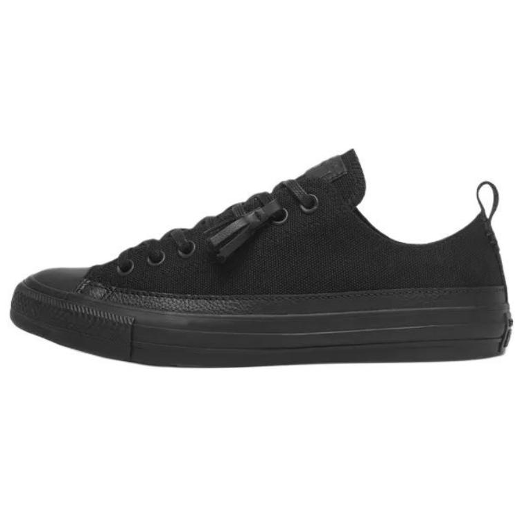 Converse All Star Slip Resistant Abrasion Resistant Low top Skateboard Shoes Unisex Black