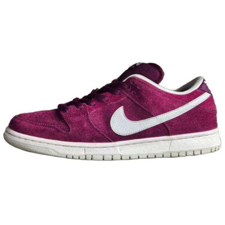 Nike Nike SB Slip Resistant Abrasion Resistant Low top Skateboard Shoes Unisex Purple
