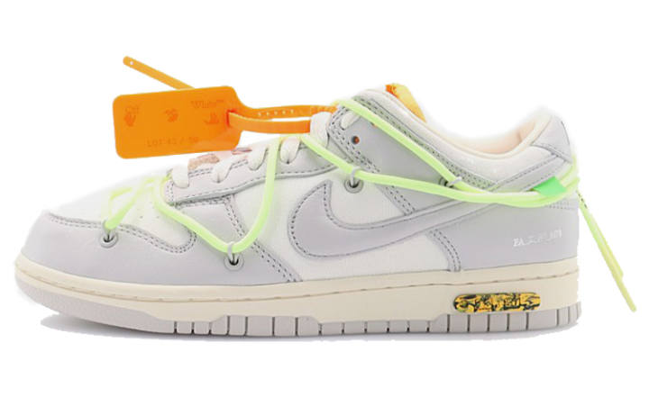 Nike Nike X Off White Dunk Low 'Lot 43 Of 50'