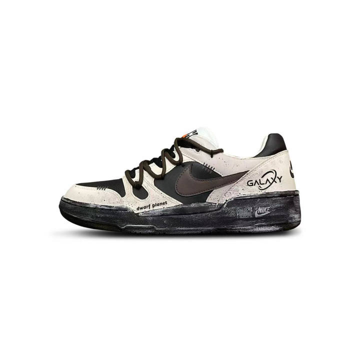 Nike Nike Full Force Dwarf Planet Low top Skateboard Shoes Men's Black Brown