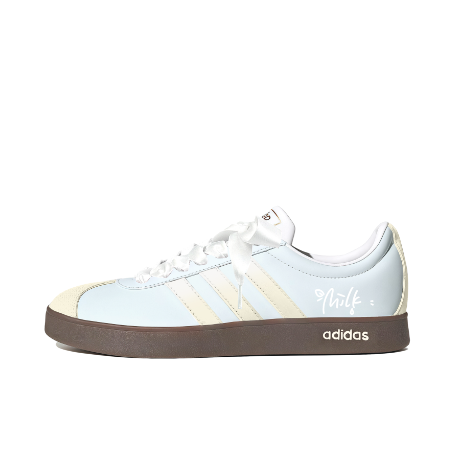Adidas Adidas VL COURT 2.0 Cushioning, Wear Resistant Low top Skateboard Shoes Unisex Yellow Blue