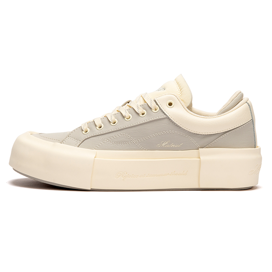 MATNUT MATNUT Gray, Platform, Height Increasing, Skateboard Shoes Unisex