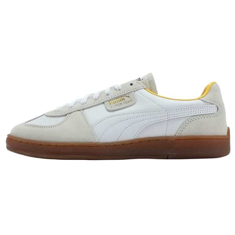 PUMA SUPER TEAM SUMMER Low top Skateboard Shoes Unisex White