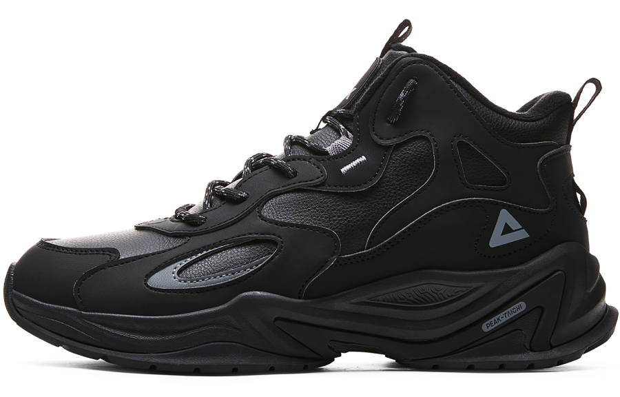 PEAK Taichi Origin Return Cotton Shoes Slip Resistant Cushioning Abrasion Resistant Lightweight High top