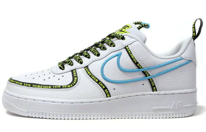 Nike Nike Air Force 1 Low Worldwide White Blue Fury Volt