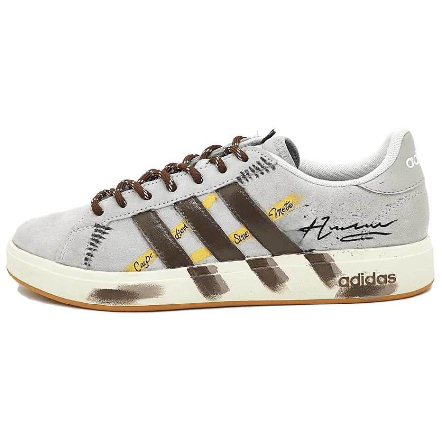 Adidas Adidas Grand Court Base 00s Puffy Shoes Coverage Balance Coverage Balance Low top Skateboard Shoes Men's