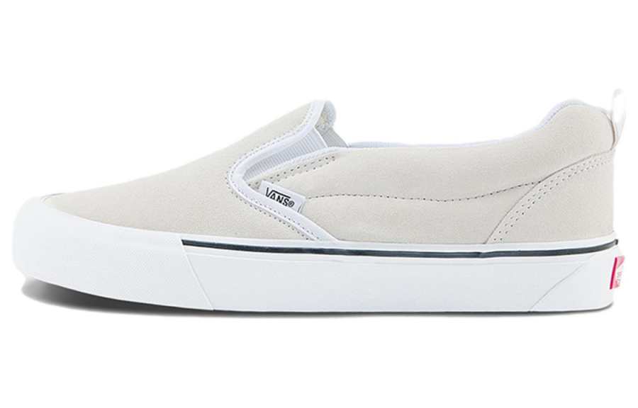 Vans Knu Slip Low top Skateboard Shoes Unisex White