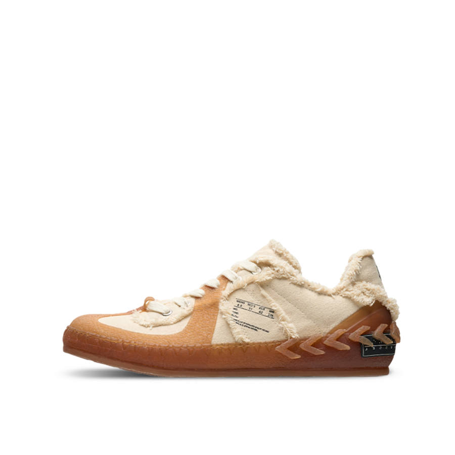 XVESSEL VESSEL T Front Low top Skateboard Shoes Unisex Beige Brown