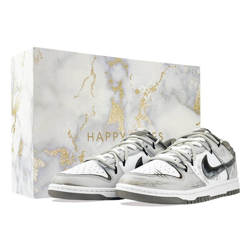 Nike Nike Dunk Mist Realm Cushioning, Wear Resistant Low top Skateboard Shoes Unisex Gray