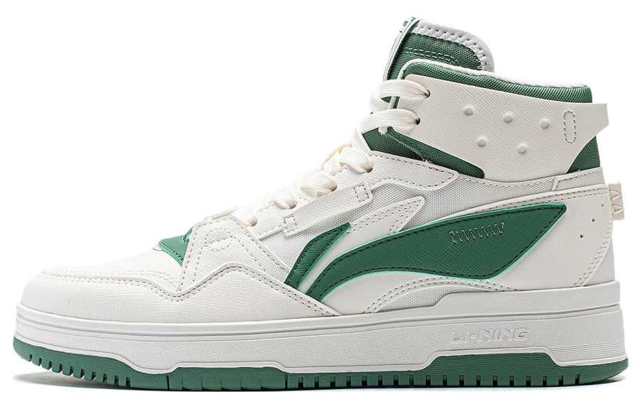 Li-Ning Li Ning Mountain Origin 2.0 Textile, Synthetic Leather Slip Resistant Abrasion Resistant High top Skateboard Shoes