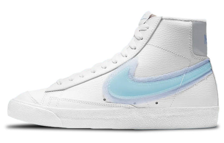 Nike Nike Blazer Mid 77 White Glacier Blue Women's