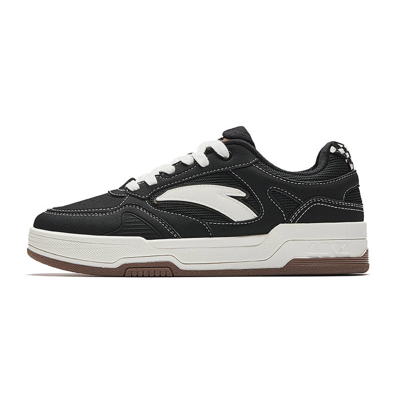 Anta Slip Resistant, Abrasion Resistant, Lightweight, Breathable, Height Increasing Low top Skateboard Shoes Women's