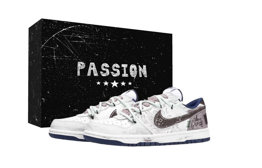 Nike Nike Big Low Old Times Low top Skateboard Shoes Unisex Blue White