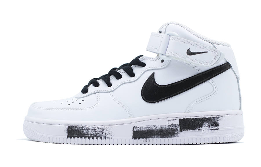 Nike Nike Air Force 1 Coverage Thermal Slip Resistant Cushioning Abrasion Resistant Mid top Skateboard Shoes Men's