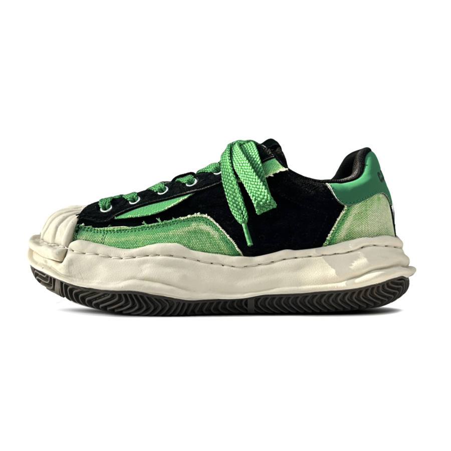 CJZKYUHU Lightweight And Breathable Low top Skateboard Shoes Unisex Washed Green