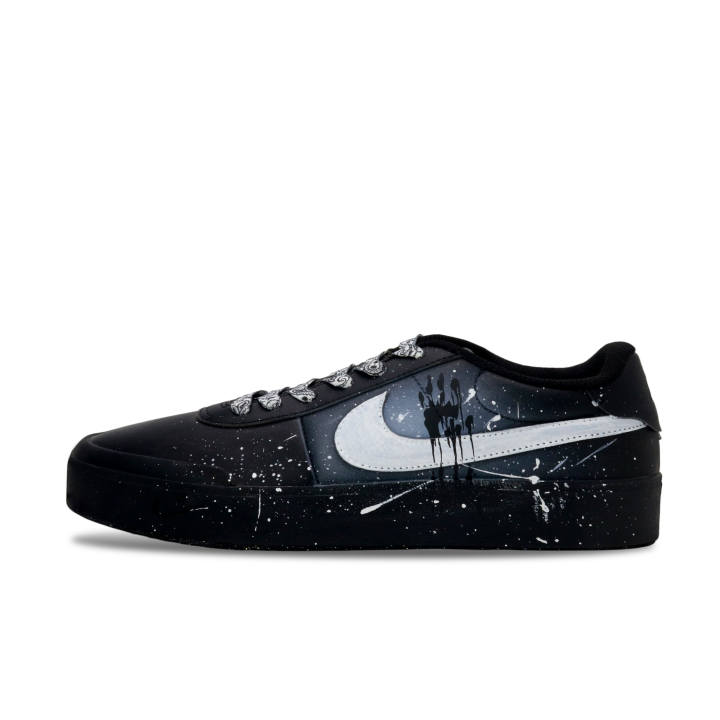 Nike Nike Court Shot Abrasion Resistant Abrasion Resistant Low top Skateboard Shoes Men's Black White