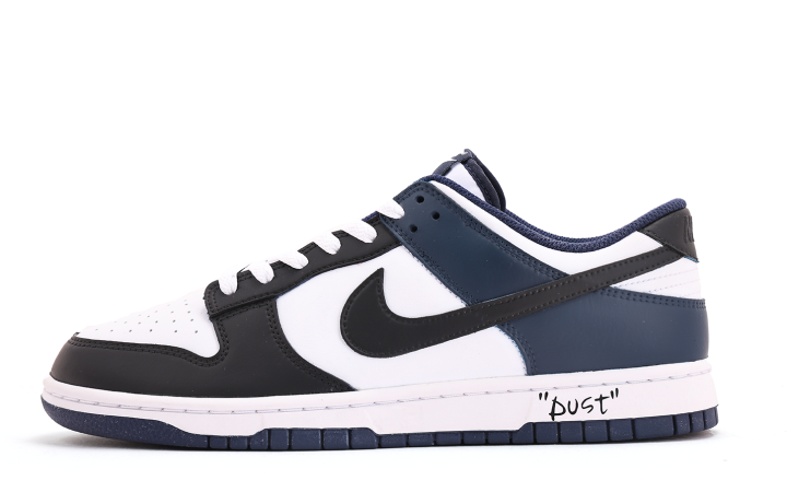 Nike Nike Dunk Coverage Slip Resistant Abrasion Resistant Low top Skateboard Shoes Unisex White Blue