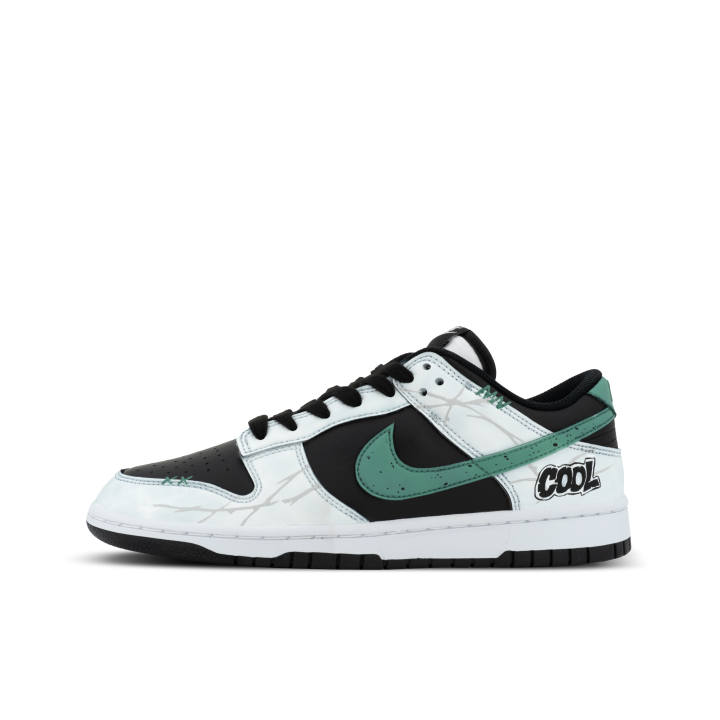 Nike Nike Dunk Gorilla Mischievous XJDD Cool Wild Wander Low top Skateboard Shoes Unisex White Green