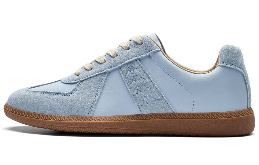 Kappa Intercity Commute Back to Back Slip Resistant Abrasion Resistant Low top Skateboard Shoes Unisex Blue Gray