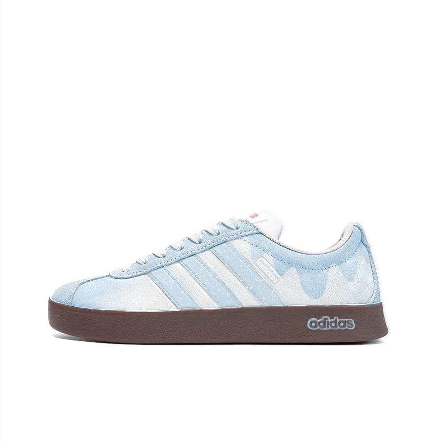 Adidas Neo Slip Resistant Abrasion Resistant Low top Skateboard Shoes Unisex Blue