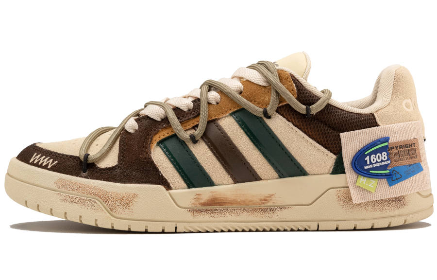 Adidas Neo Entrap Abrasion Resistant Low top Skateboard Shoes Unisex Brown