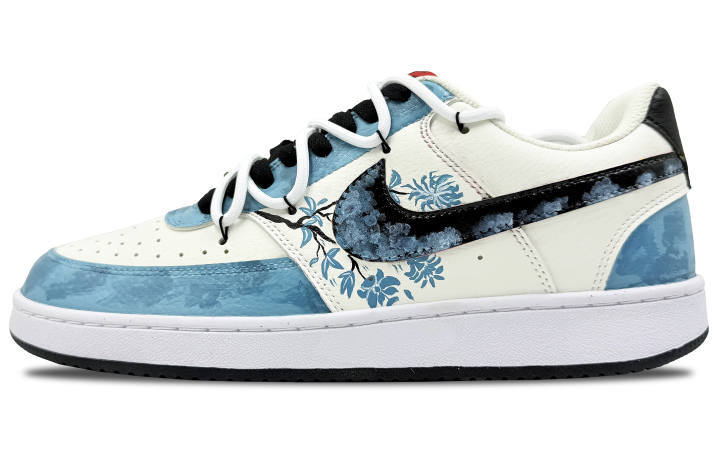 Nike Nike Court Vision 1 Leather Skateboard Shoes Men's