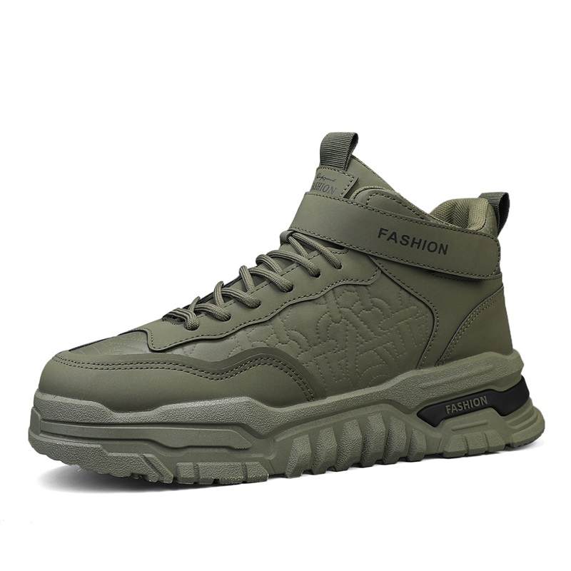 TONYBEAR Comfortable Cushioning Abrasion Resistant Cushioning, Wear Resistant High top Skateboard Shoes Men's