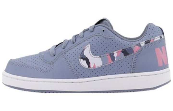 Nike Nike Court Borough Low Synthetic Leather Camouflage Slip Resistant Cushioning Abrasion Resistant Low top