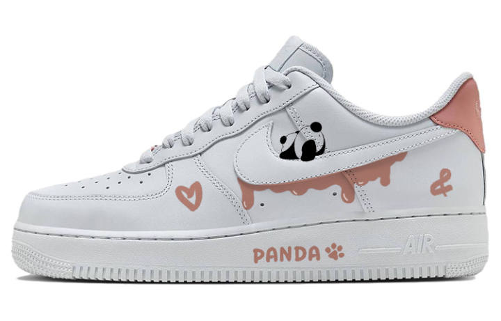 Nike Nike Air Force 1 Skateboard Shoes Men's Low Top White/Pink