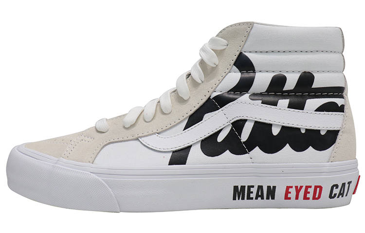 Vans Sk8 Patta x Sk8 Vault Vans-Hi Reissue Vlt Lx 'Mean Eyed Cat - White'