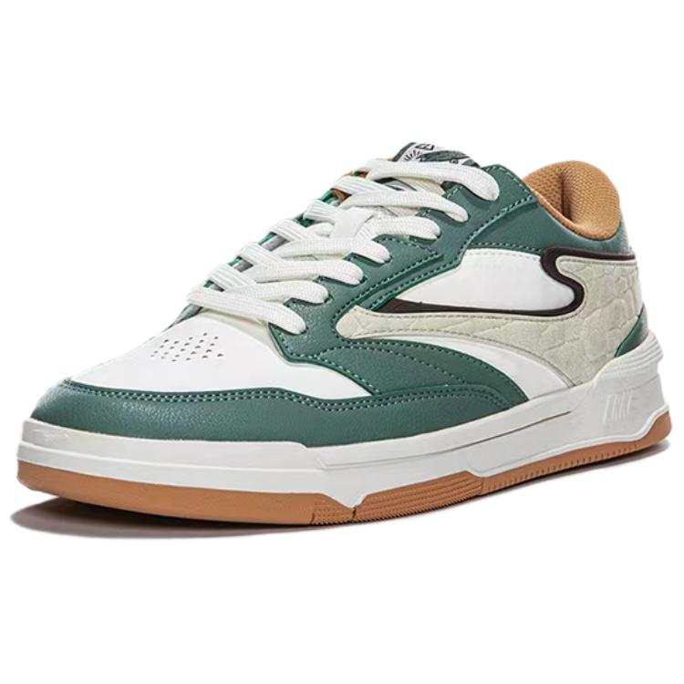 Erke Textile, Synthetic Leather Slip Resistant Waterproof Cushioning Abrasion Resistant Low top Skateboard Shoes Men's