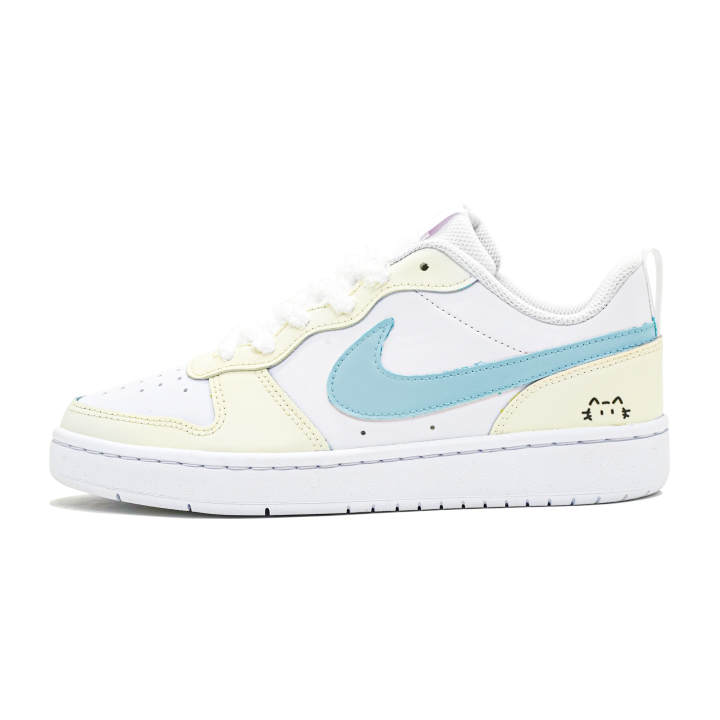 Nike Nike Court Borough Maris Sal Kitten Low top Skateboard Shoes Women's Yellow