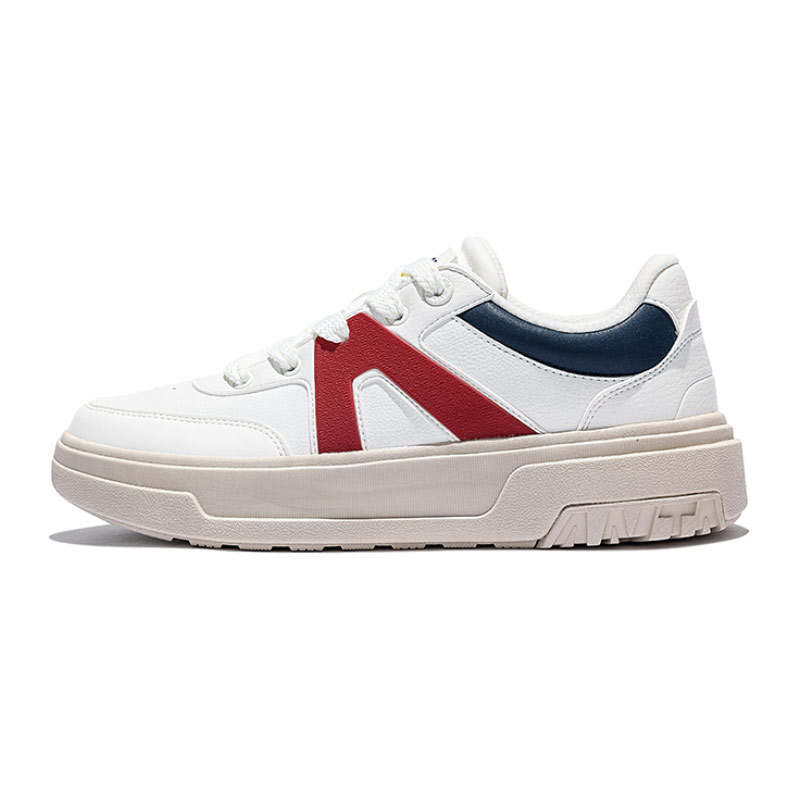 ANTA SUPERSTORE CHAOJIANTA Low top Skateboard Shoes Men's White Blue Red