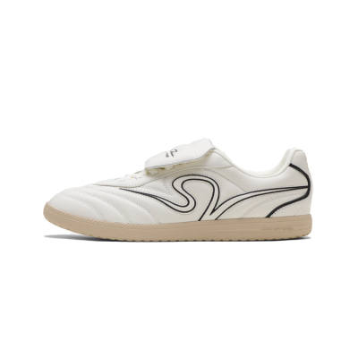 ANTA SNEAKERVERSE Slip Resistant Abrasion Resistant Low top Skateboard Shoes Men's Ivory White