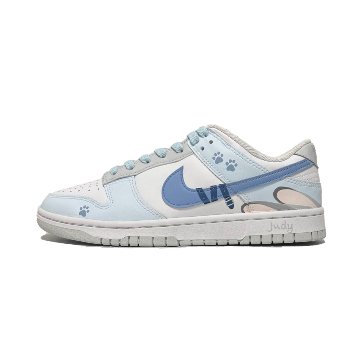 Nike Nike Dunk Police Officer Rabbit Abrasion Resistant Lightweight Wear resistant And Lightweight Low top Skateboard Shoes