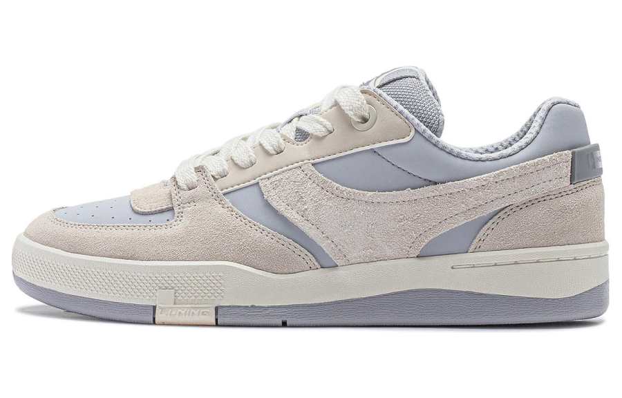 Li-Ning Li Ning Zhengrong 92S Slip Resistant Cushioning Slip Resistant Cushioning Low top Skateboard Shoes Men's Blue Gray