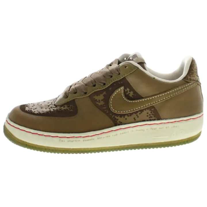 Nike Nike Air Force 1 Low top Skateboard Shoes Men's Brown