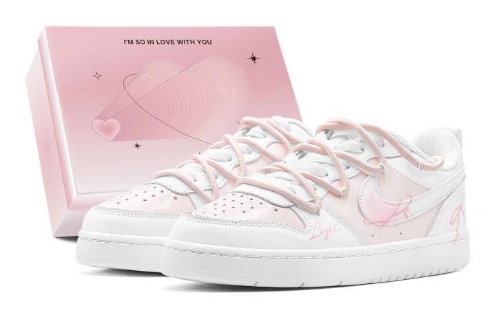 Nike Nike Court Borough Skateboard Shoes Women's Low Top White