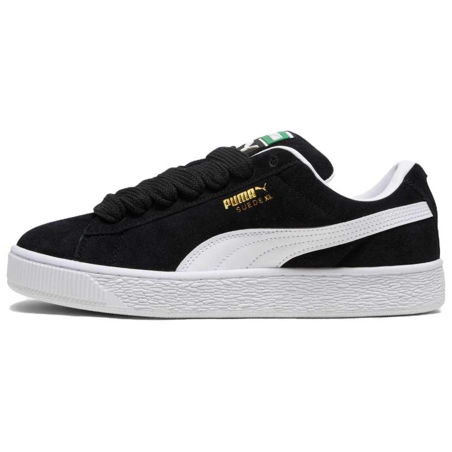 PUMA Suede XL Comfortable Abrasion Resistant Low top Skateboard Shoes Women's Black