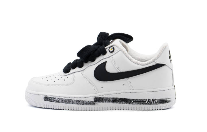 Nike Nike Air Force 1 Small Daisy Leather Comfortable Thermal Cushioning Abrasion Resistant Low top Skateboard Shoes Unisex