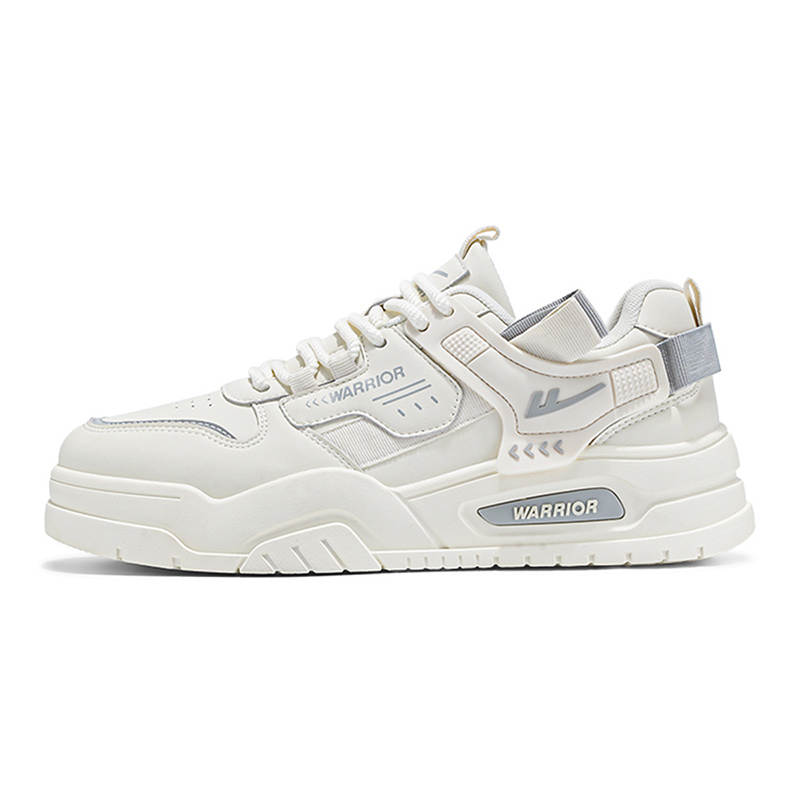 Warrior Cushioning Lightweight Cushioning Lightweight Skateboard Shoes Men's Beige