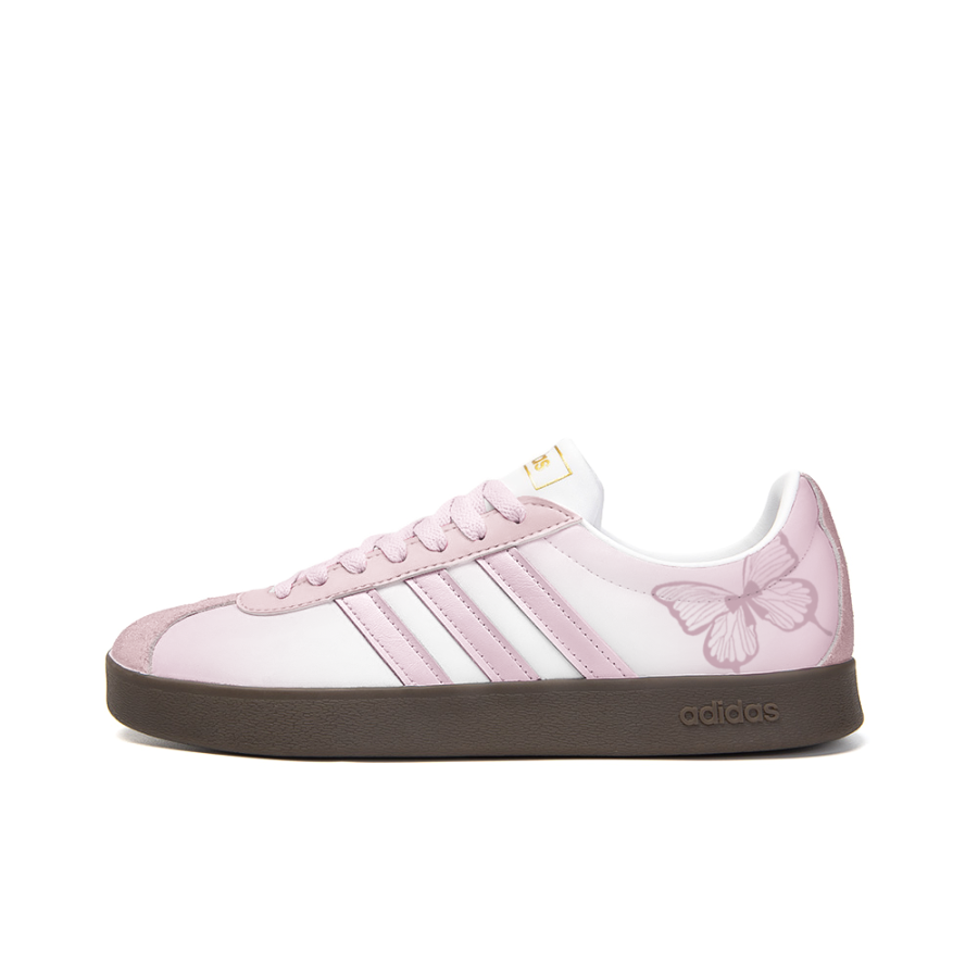 Adidas Neo VL Court 2.0 Skateboard Shoes Unisex Low Top Pink