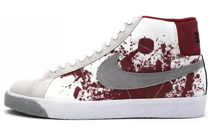 Nike Nike Blazer Comfortable Round Toe Thermal Slip Resistant Thermal Slip Resistant High top Skateboard Shoes Unisex Umber