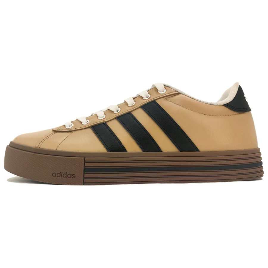 Adidas Adidas Daily 4.0 Abrasion Resistant Low top Skateboard Shoes Unisex Black Brown